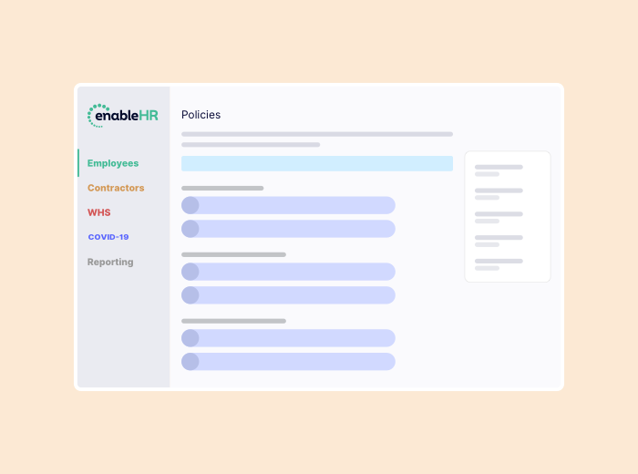 New policies added to enableHR New policies added to enableHR