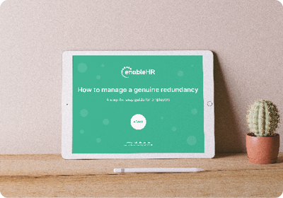 How to manage a genuine redundancy